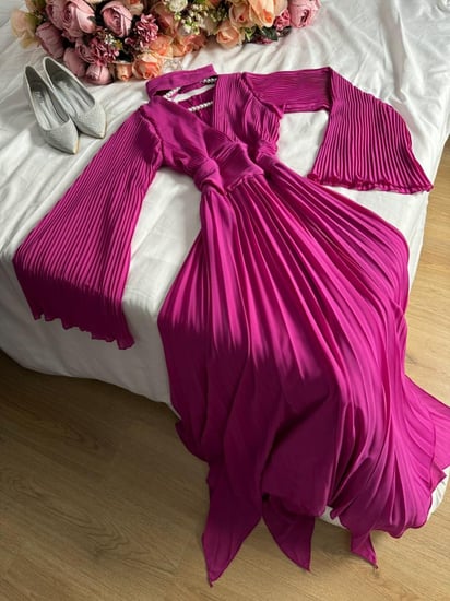 فستان سهرة لي فاشن