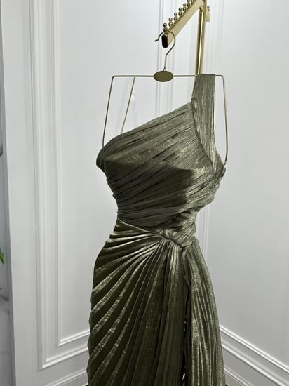 فستان سهرة كرنكل كسرات فاخر