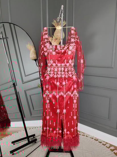 فستان سهره لي فاشن