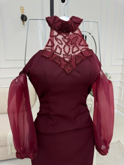 فستان سهرة لي فاشن