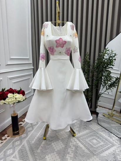 فستان سهره لي فاشن