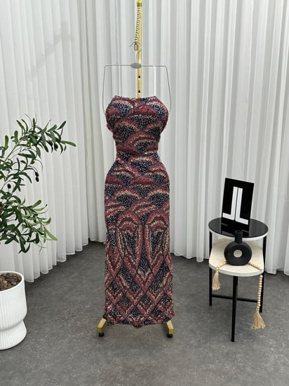 فستان سهره لي فاشن