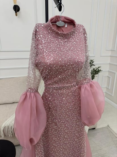 فستان سهرة لي فاشن