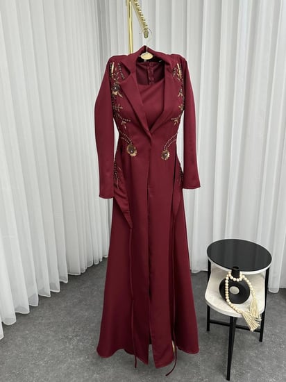 فستان سهرة لي فاشن