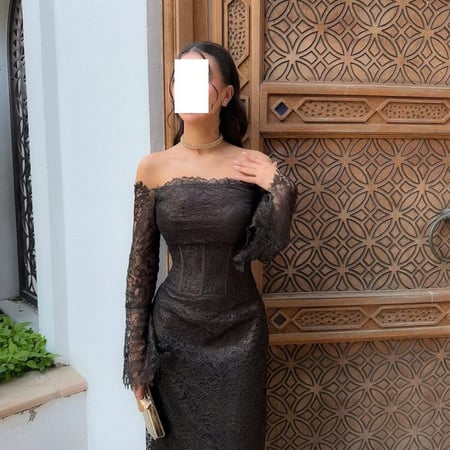 فستان سهرة لي فاشن