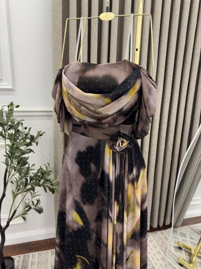 فستان سهرة لي فاشن