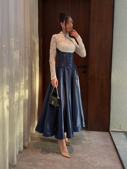 فستان سهره لي فاشن