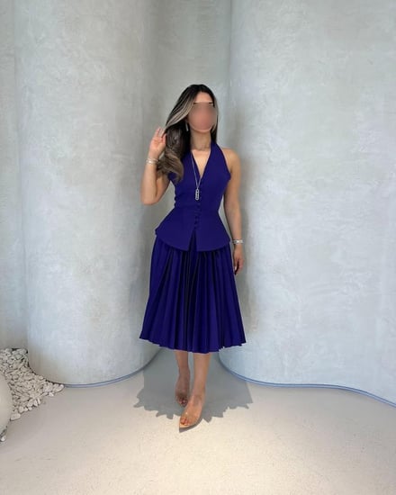 فستان سهرة لي فاشن