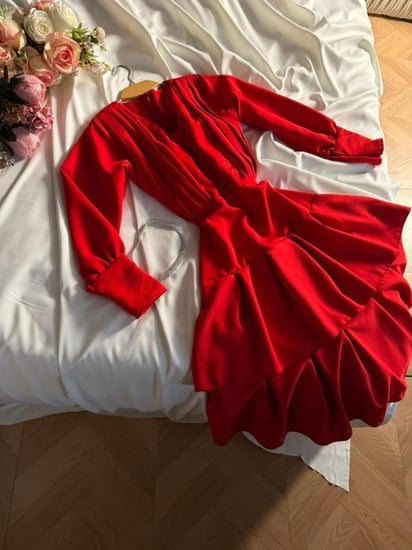 فستان سهره لي فاشن