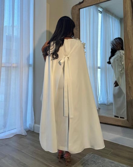 فستان سهرة راقي قطعتين