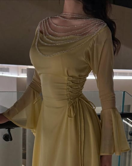 فستان سهرة انيق