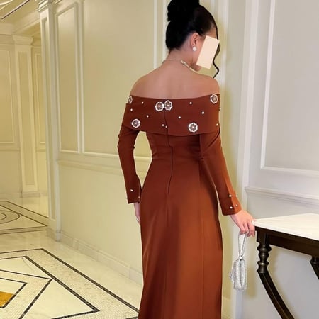 فستان سهرة باربي مطرز