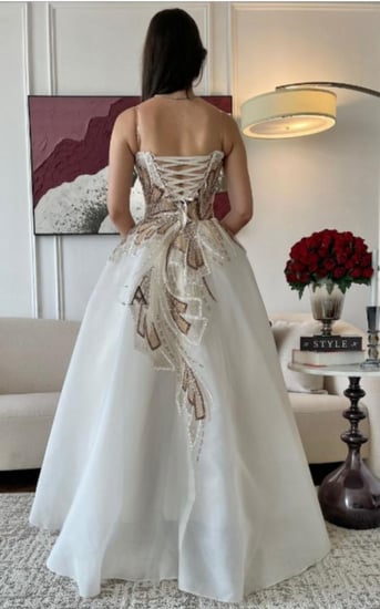 فستان سهره لي فاشن