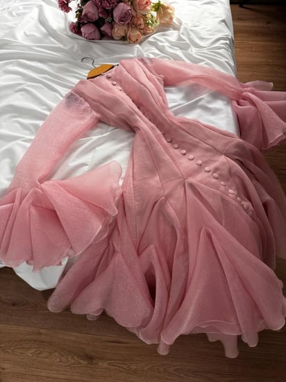 فستان سهره لي فاشن