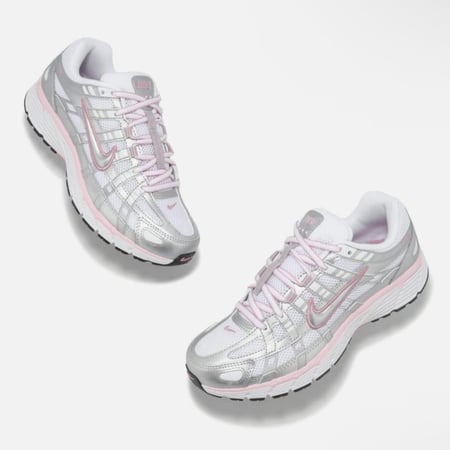 حذاء رياضي  Nike Wmns P-6000 White Elemental Pink Silver Women