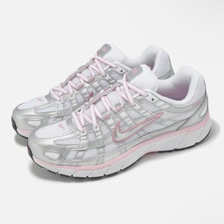 حذاء رياضي  Nike Wmns P-6000 White Elemental Pink Silver Women
