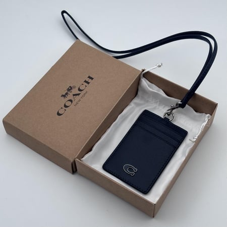 حامل بطاقات عمل كوتش كحلي