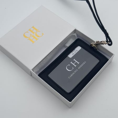 حامل بطاقات عمل CH اسود