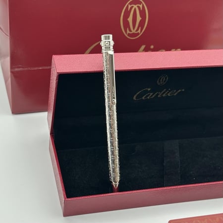 قلم كارتير فضي كامل
