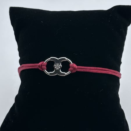 سوارة توري بورش فضي احمر