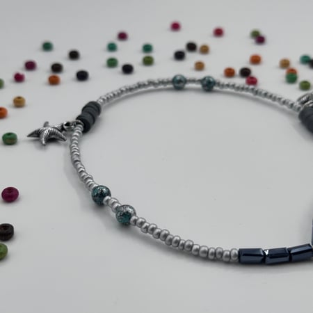 تعليقة جوال فضي