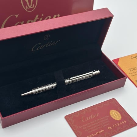قلم كارتير فضي كامل