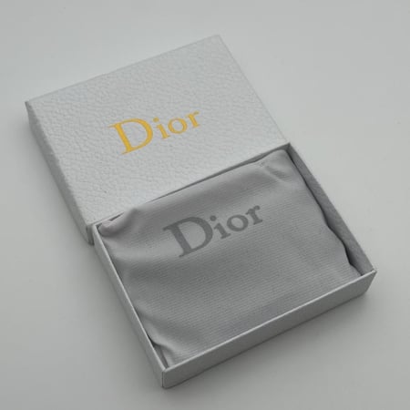 محفظة ديور اسود صغير