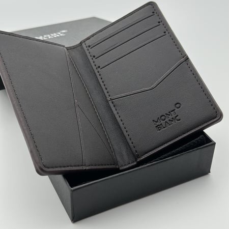 محفظة مونت بلانك بني