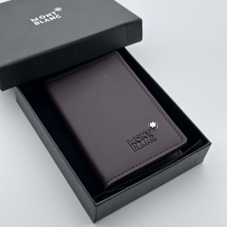 محفظة مونت بلانك بني