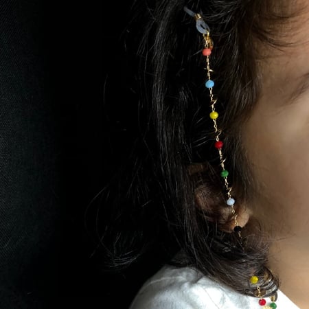 سلسال نظارات ملون