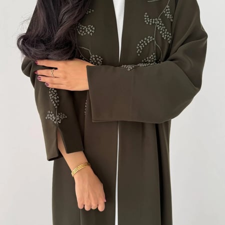 العلو | بقماش كريب اندونيسي وشك دردوزي على الصدر والظهر