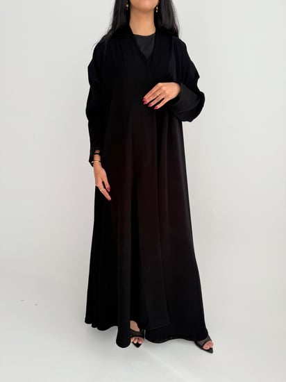 عباية صيفية كريب إندونيسي دبل كلوش