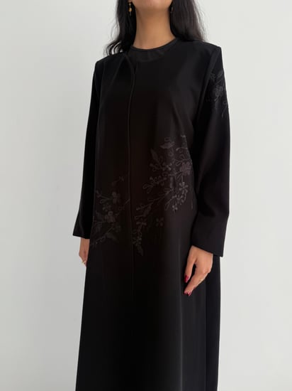 عباية صيفية كريب إندونيسي بتطريز