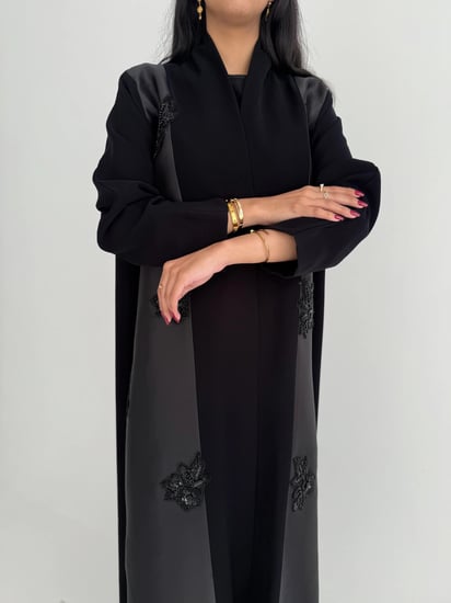 اريج | بقماش الكريب الاندونيسي كلوش وتدخيلة ميكادو مع كلفة شك