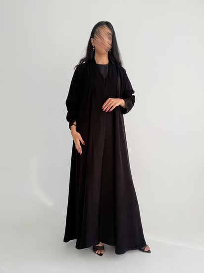 عباية صيفية كريب إندونيسي دبل كلوش