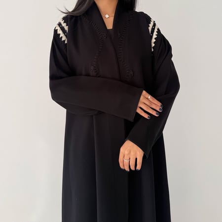 الديم | بقماش كريب اندونيسي مع شك على الاكتاف