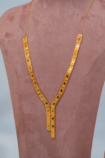 طقم ديور شال فاصل – ذهب عيار 21