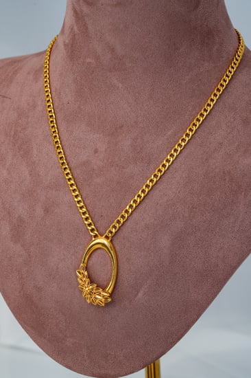 طقم أغصان الزيتون – ذهب عيار 21