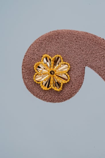 طقم وردة الجوري دورين – ذهب عيار 21