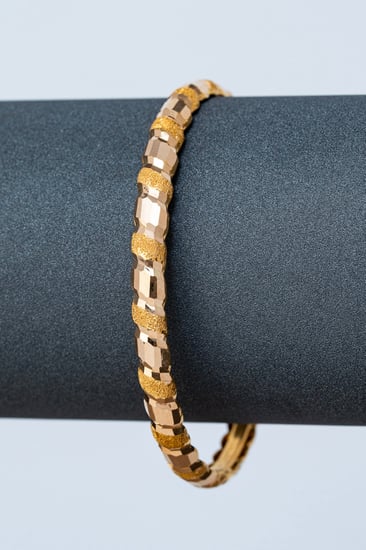 بناجر مبروم مطفي لماع مصندق – ذهب عيار 21