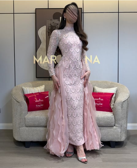 فستان كاترين (فستان بنكي كلفه شك سهره ذيل جزاك كسرات)