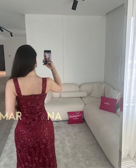 فستان بيان (فستان عودي كلفه شك سهره)