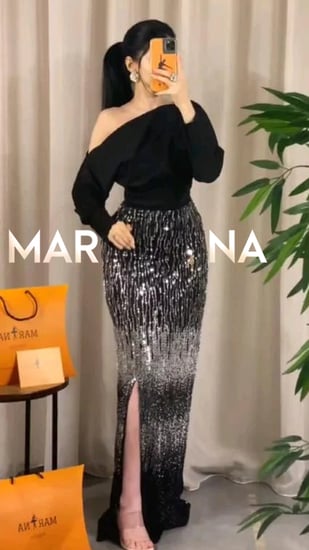 فستان ماريا (فستان ون شولدر)