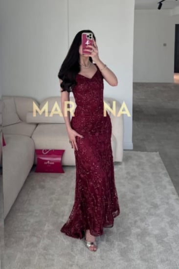 فستان بيان (فستان عودي كلفه شك سهره)