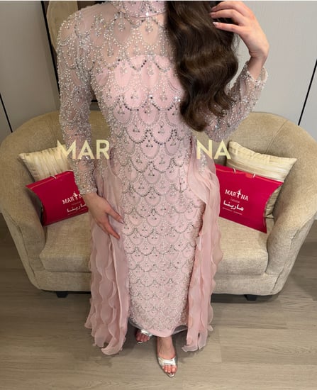 فستان كاترين (فستان بنكي كلفه شك سهره ذيل جزاك كسرات)