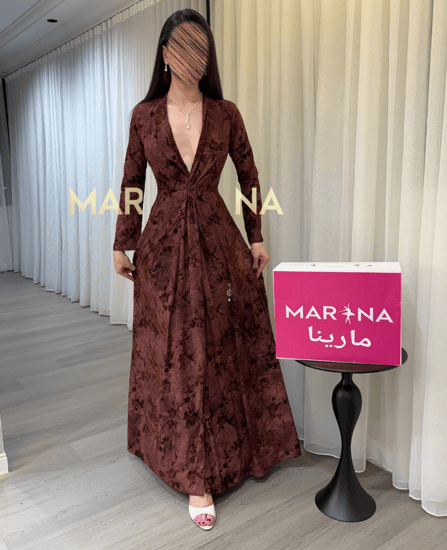 فستان ليندا (فستان ناعم مشجر)