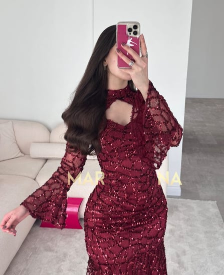 فستان نورا (فستان سهره شك راقي)