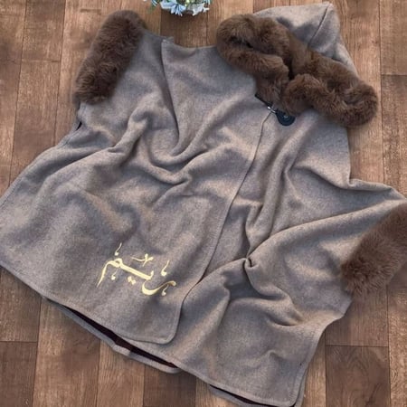 شال نسائي شتوي بالأسم - متجر راقية