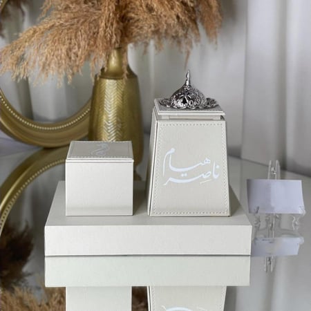 مبخره عروس جلد بالاسم