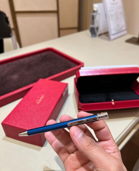 قلم كارتير سانتوس بالاسم